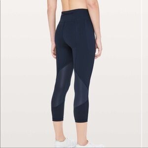 Lululemon Soul Cycle Capri Leggings With Pockets